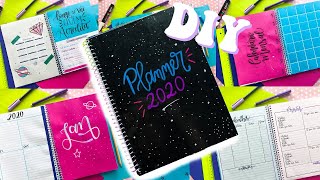 DIY COMO FAZER UM PLANNER COM UM CADERNO COMUM 3 [upl. by Asiel]