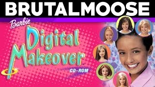 Barbie Digital Makeover  PC Game Review  brutalmoose [upl. by Bowden]