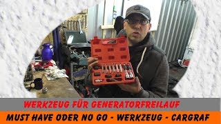 Werkzeug für Generatorfreilauf  Must Have oder No Go [upl. by Gertruda]