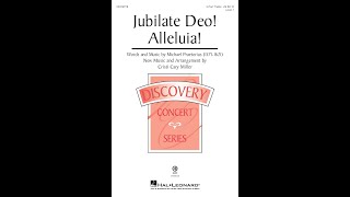 Jubilate Deo Alleluia 3Part Treble Choir  Arranged by Cristi Cary Miller [upl. by Germin970]