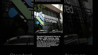 Standard Chartered to focus on affluent SME banking sees 1215 SME business growth [upl. by Atteuqehs]