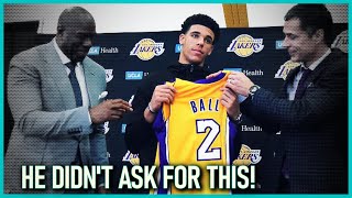 Lonzo Ball Was Forced To Fulfill Promises That OTHER People Made [upl. by Enaffit]