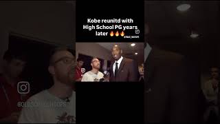 Kobe Reunites With High School Friend [upl. by Ellezig693]