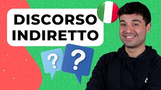 Come usare il DISCORSO INDIRETTO in Italiano learn Italian online [upl. by Bradstreet]