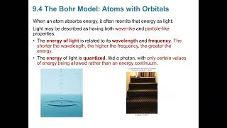 CHEM1010Chapter91Electromagetic Radiation [upl. by Enneles403]