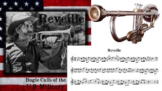 Reveille Army Bugle Wake Up Call  5 Min Repeat [upl. by Trainor]