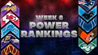 NFL Week 6 Power Rankings [upl. by Lynnett]