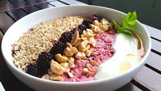 Swiss quotBircher müesliquot recipe  How tom make swiss bircher müesli with fruits [upl. by Helaine]