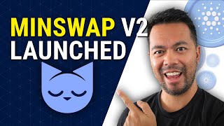 BIGGEST DEX ON CARDANO JUST UPGRADED 10x Speed Increase Minswap V2 Launched [upl. by Liarret]