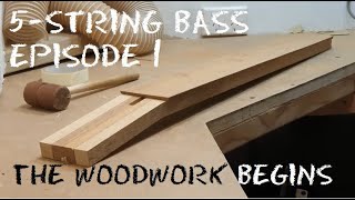 5String Bass Guitar Build  Part 1 [upl. by Maxia]