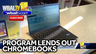 Program lends out Chromebooks for 12 weeks [upl. by Dannel]