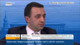 Sicherheitskonferenz  Diskussion quotSicherheitspolitik in Zentral und Osteuropaquot am 01022014 [upl. by Caldera]