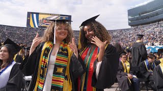 University of Michigan 2024 Spring Commencement Recap [upl. by Dimitris]