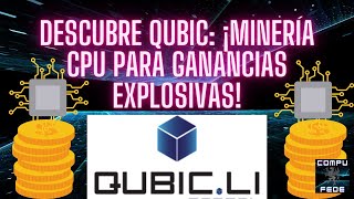 Minería Rentable con Qubic Aprovecha los Altos Rendimientos en CPU  CompuFede [upl. by Wasson]