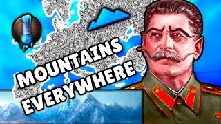 What If Every Province Was A MOUNTAIN in HOI4 HOI4 Challenge [upl. by Schwinn]