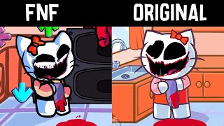 FNF VS Hell On Kitty Original Vs FNF FNF Mod Hello KittyHorror  References [upl. by Cogn]