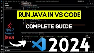 How to Install amp Run Java in Visual Studio Code 2024 Complete Guide  Java Extensions in VS Code [upl. by Shana]