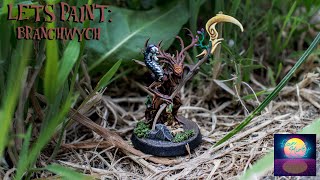 Lets paint  A Branchwych  Sylvaneth Hero [upl. by Allemap836]