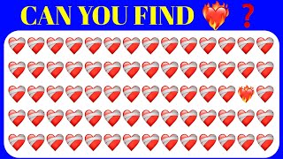 CAN YOU FIND HIDDEN 🧠 EMOJI 【Easy Medium Hard Levels】 in 15 seconds 45 Rounds 8 [upl. by Kittie]