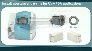 SCIEX PA 800 Plus system Installing cartridge aperture amp oring for UVPDA detection  Part 2 of 4 [upl. by Barny]