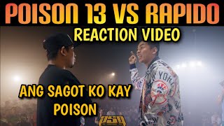 PANGIL SA PANGIL  POISON 13 vs RAPIDO REACTION amp REVIEW [upl. by Rudelson]