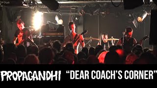 PROPAGANDHI  quotDear coachs cornerquot [upl. by Benny]