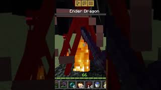 Defeating ender dragon in Minecraft [upl. by Tigirb594]