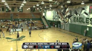 Beaufort Eagles Jawan Mack AMAZING Basketball Shot  Only on WHHITV [upl. by Leaj]