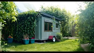 AICreated Tiny House Dreams A Virtual Tour [upl. by Arada]