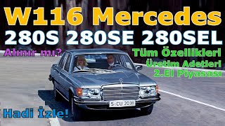 MERCEDESBENZ W116 280S  280SE  280SEL [upl. by Hatnamas]