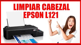 LIMPIAR CABEZAL IMPRESORA EPSON L121 [upl. by Aylmer]