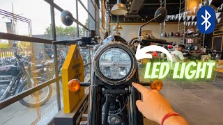 2024 All New Royal Enfield Classic 350 with Led Headlight Full Review [upl. by Iretak]