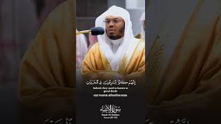 Surah AlAnbiya Verse 8990🎙️Sheikh Yaseer AlDosariسورةالأنبياء ياسرالدوسري القرآنالكريم [upl. by Pincus]