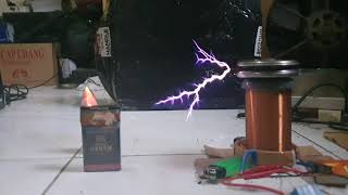 tesla coil interrupter [upl. by Enaoj]