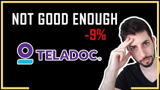 Teladoc Stock Earnings What Are They Doing Over There [upl. by Acessej]