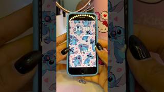 Iphone 8  Stitch 💙🥥🌴✨ iphone8 apple tecnologia stitch disney asmr satisfyingvideo [upl. by Lachance]