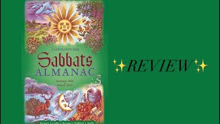 2023 Llewellyns Sabbat Almanac book review [upl. by Onibla]