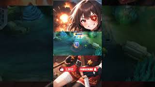 Megumin destroyed everything 🤣💥mobilelegends mlbb explore topglobaleudora [upl. by Loomis]