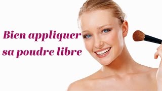 Bien appliquer sa poudre libre [upl. by Asilanna]