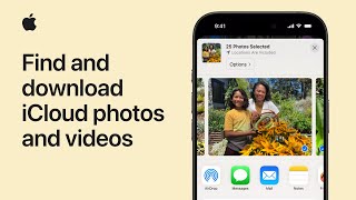 How to find and download your iCloud photos and videos  Apple Support [upl. by Shishko823]