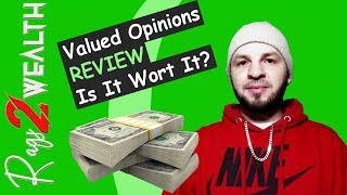 Valued Opinions Review  Is It Worth It Valued Opinions Tutorial 2019 [upl. by Dara]