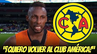 Quiñones ANHELA VOLVER quotEl AMÉRICA es mi CASAquot  noticias club america [upl. by Pier809]