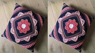 LINDAS FUNDAS DE ALMOHADAS A CROCHET [upl. by Eno]