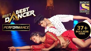 Pratik और Shweta के Ang Laga De अदाओं ने लगाया Stage पे आग  Indias Best Dancer [upl. by Schwejda]