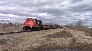 CN 589 Casselman Ontario April 17th 2022 [upl. by Narbig]