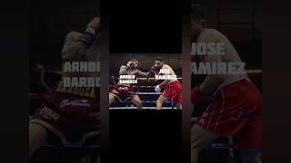 Jose Ramirez vs Arnold Barboza boxing highlights shorts boxing fighter fighting [upl. by Aikemaj]