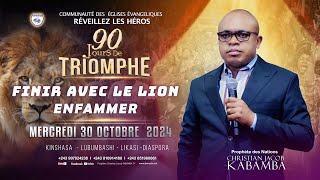 NE RATE PAS TON OBJECTIF  JEUDI 31102024 AVEC PROPHETE DES NATIONS CHRISTIAN JACOB KABAMBA [upl. by Salakcin]