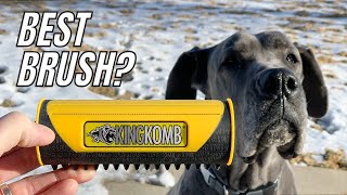 King Komb Review The Best Deshedding Pet Brush [upl. by Elnora197]