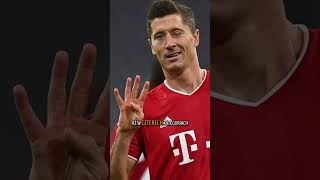 ROBERT LEWANDOWSKI  CIEKAWOSTKA 37 piłkanożna robertlewandowski rl9 sport ciekawostki [upl. by Nanahs271]