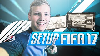 MON SETUP POUR FIFA 17  LE SETUP DE YOUTUBEUR [upl. by Adneral]